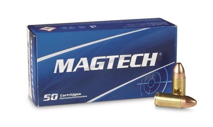 9mm Magtech 124 FMJ 9B