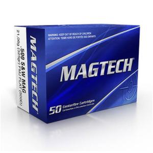 Magtech .500 S&W MAG Ammunition 325 Grain FMJ Flat 1805 fps 500 Rounds