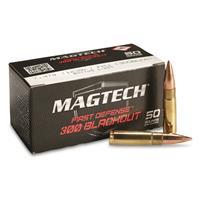 Magtech, .300 AAC Blackout, 123 Grain, FMJ, 50 Rounds 300 BLK