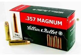 357 Magnum Sellier & Bellot 158 FMJ SB357A