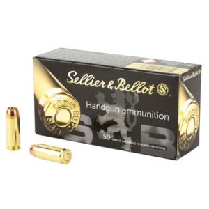 Sellier & Bellot 10mm Ammunition 180 Grain JHP 1164 fps 1000 Rounds