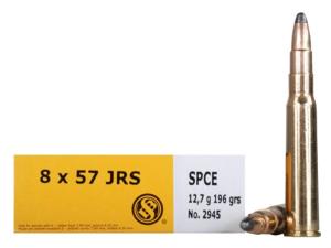 Sellier & Bellot Rifle Ammunition 8x57JRS 196 gr SPCE 2380 fps - 20/box 8x57 JRS