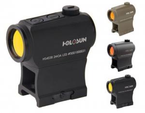 Holosun Paralow Red Dot Sight, 2 MOA Dot, Parallax-Free, Battery Tray, HS403B