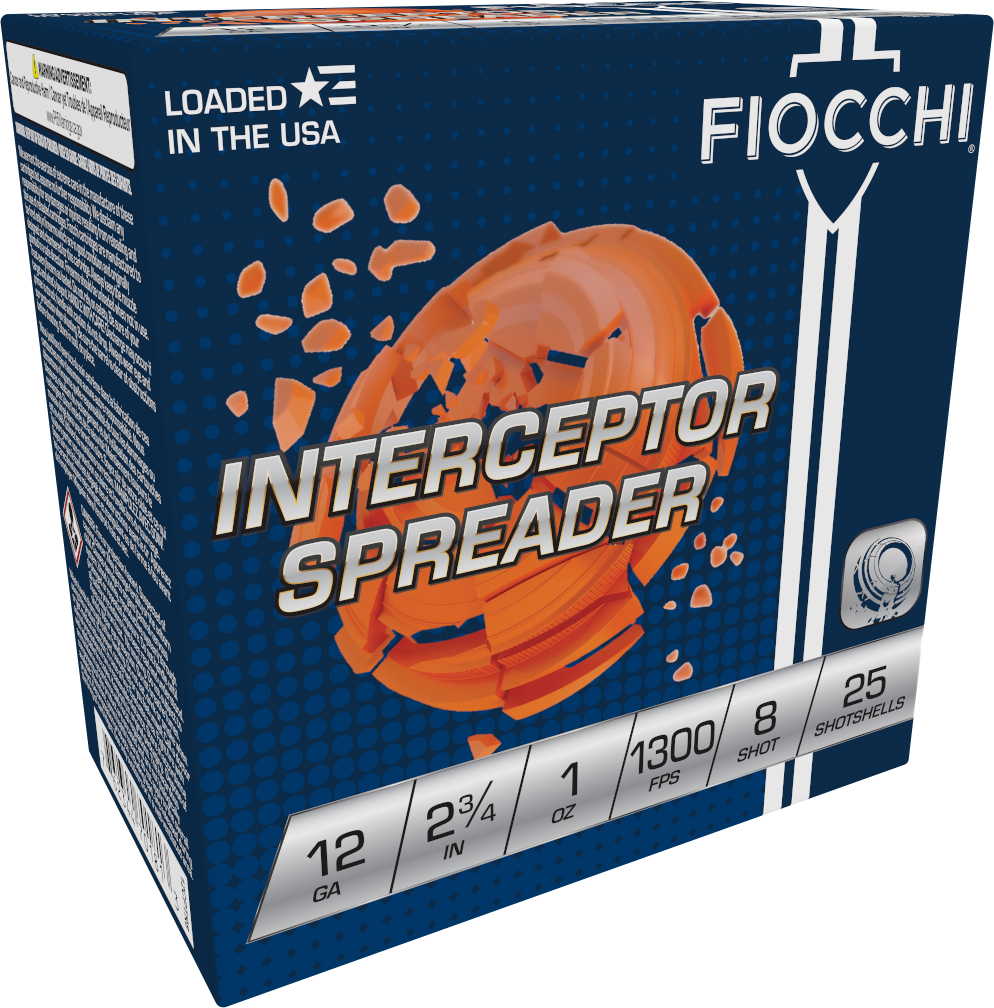 Fiocchi 12CPTR8 SPREADER 1oz 25rds 12 GA