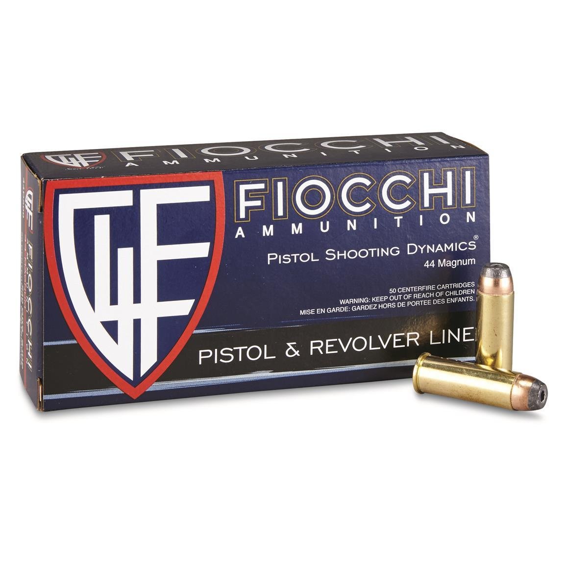 44 Magnum Fiocchi 240 JHP 44D500