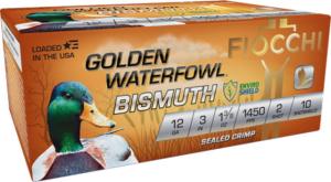 Fiocchi FIOCCHI GOLDEN BISMUTH 12GA #2 3" 1450FPS 1-3/8OZ 10RD 10BX/C