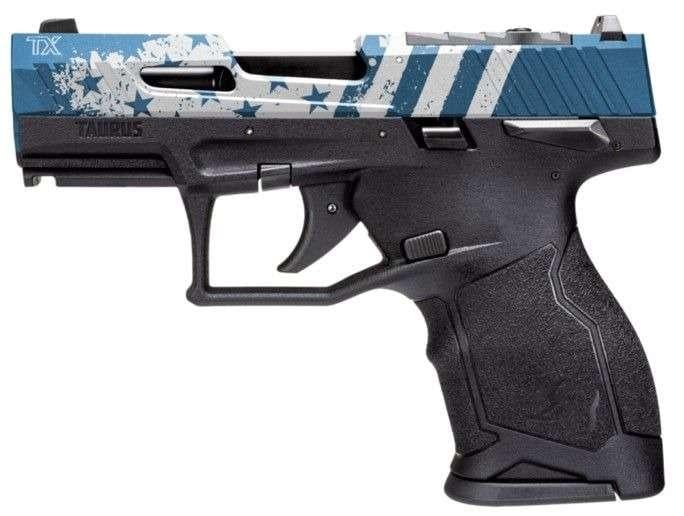 Taurus TX22 Compact Blue US Flag .22 LR