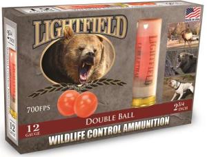 LIGHTFIELD 12GA 2-3/4" DOUBLE BALL 5-PACK