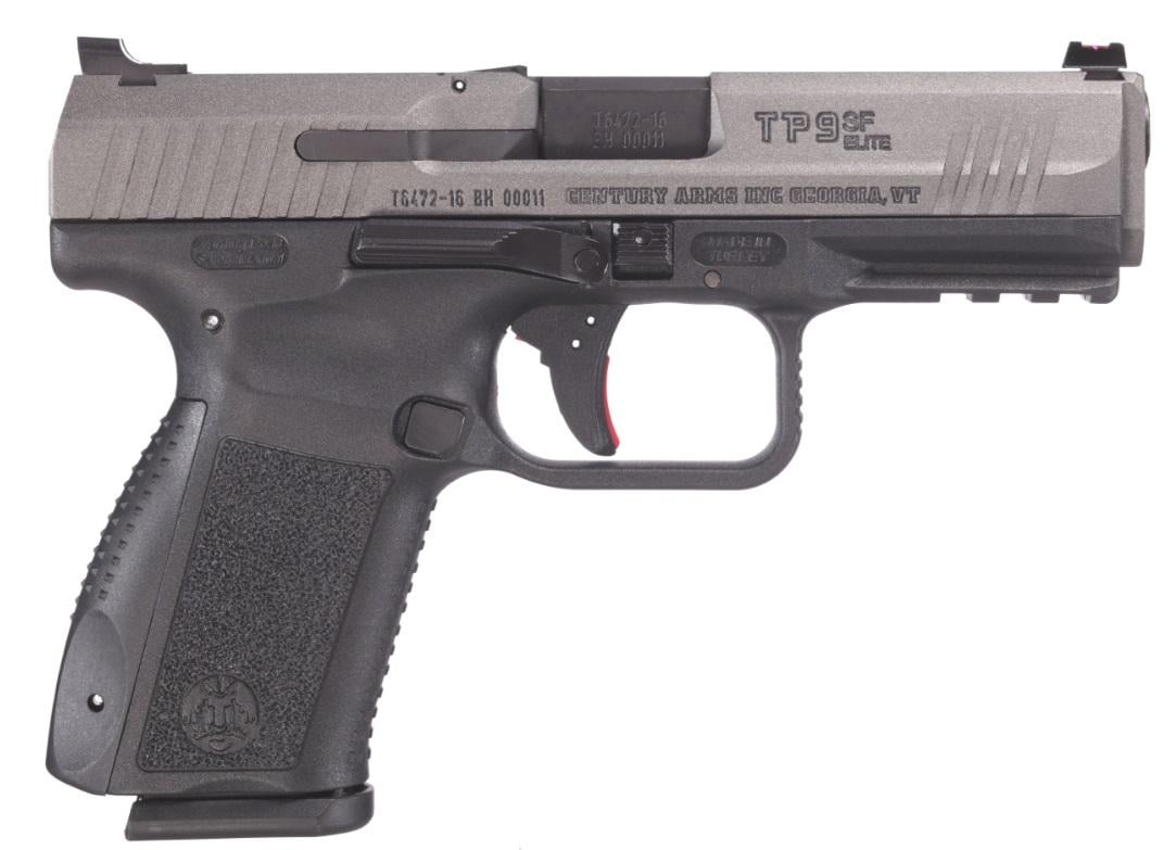 Canik TP9 Elite Combat 9mm pistol - 4.75 FDE w/optic