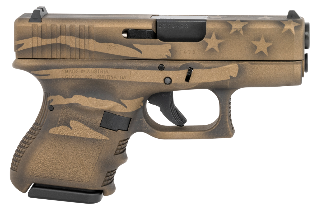 Glock 27 Gen3 Coyote Battleworn 40 S&W