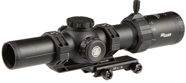 Sig Sauer TANGO MSR 1-10x28mm Illum MSR BDC10 SFP Black Riflescope w/ALPHA-MSR Cantilevered Mount