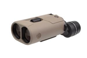 SIG SAUER ZULU6 HDX OIS 16x42mm Schmidt-Pechan Prism Binocular, FDE, SOZ6WP16