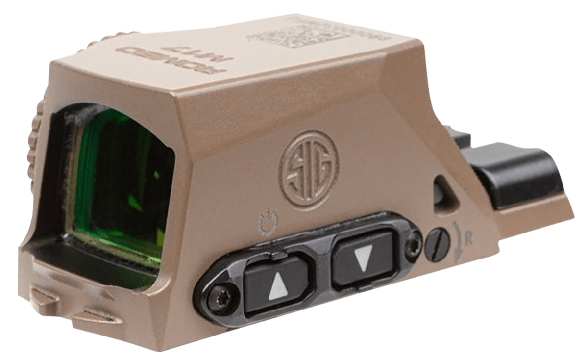 Sig Sauer Romeo-M17 Coyote Tan | 1 x 24mm 2 MOA Red Dot/32 MOA Red Circle Multi Reticle
