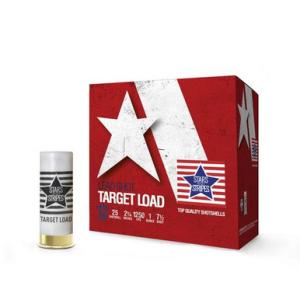 Stars & Stripes Ammo Target Load 12 Gauge Shotshell 2-3/4" #7.5 Shot 1 Oz 250 Rounds