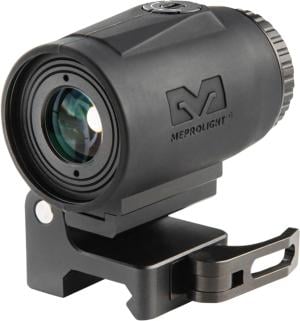 Meprolight MMX4 4x24mm Micro Magnifier w/ Quick Flip, QD Picatinny 8016000200