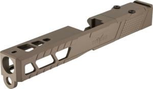 TRYBE Defense Glock 17 Gen 3 RMR Cut Slide Version 2, FDE 9mm Luger