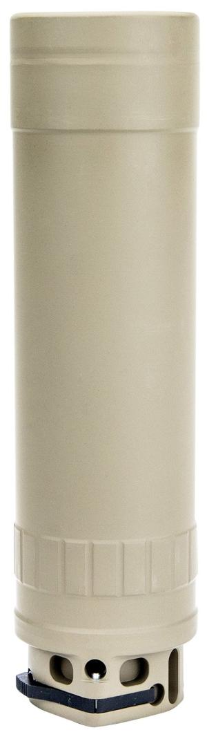 KGM Flat Dark Earth 5.56 Suppressor w/ 1/2"x28 QD Flash Hider 6mm / 5.56 NATO