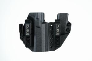 NERD CZ Shadow 2 Compact Contingency Optic Ready IWB  w/ TLR-7A Right Hand Kydex Holster, Black
