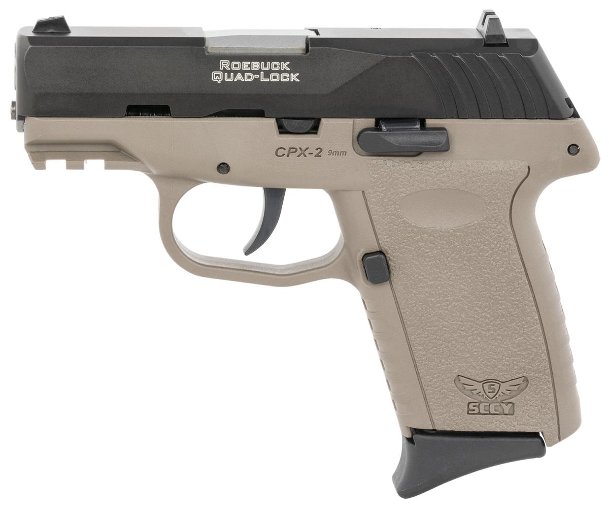 SCCY Industries CPX-2 Gen 3 FDE 9mm