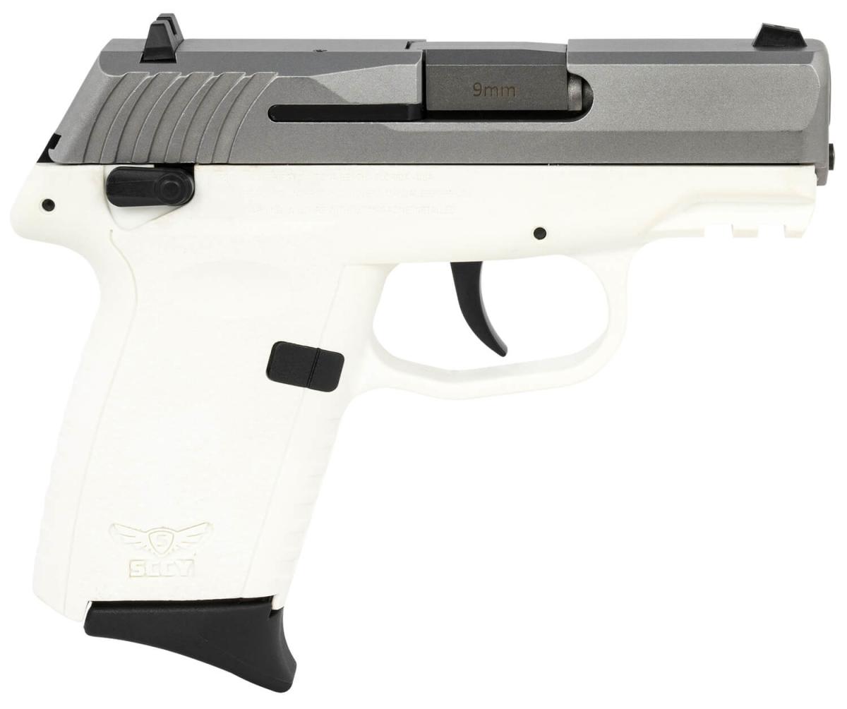 SCCY Industries CPX-1 Gen3 Stainless / White 9mm