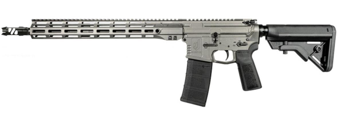 Warrior Systems WSM15 MSR 16" MLOK Tungsten 223/5.56