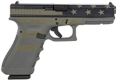 Glock 22 Gen 3 Overall Operator Flag Cerakote Finish 15rd .40 S&W