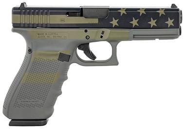 Glock 20 Gen 4 Operator Flag Cerakote 10mm