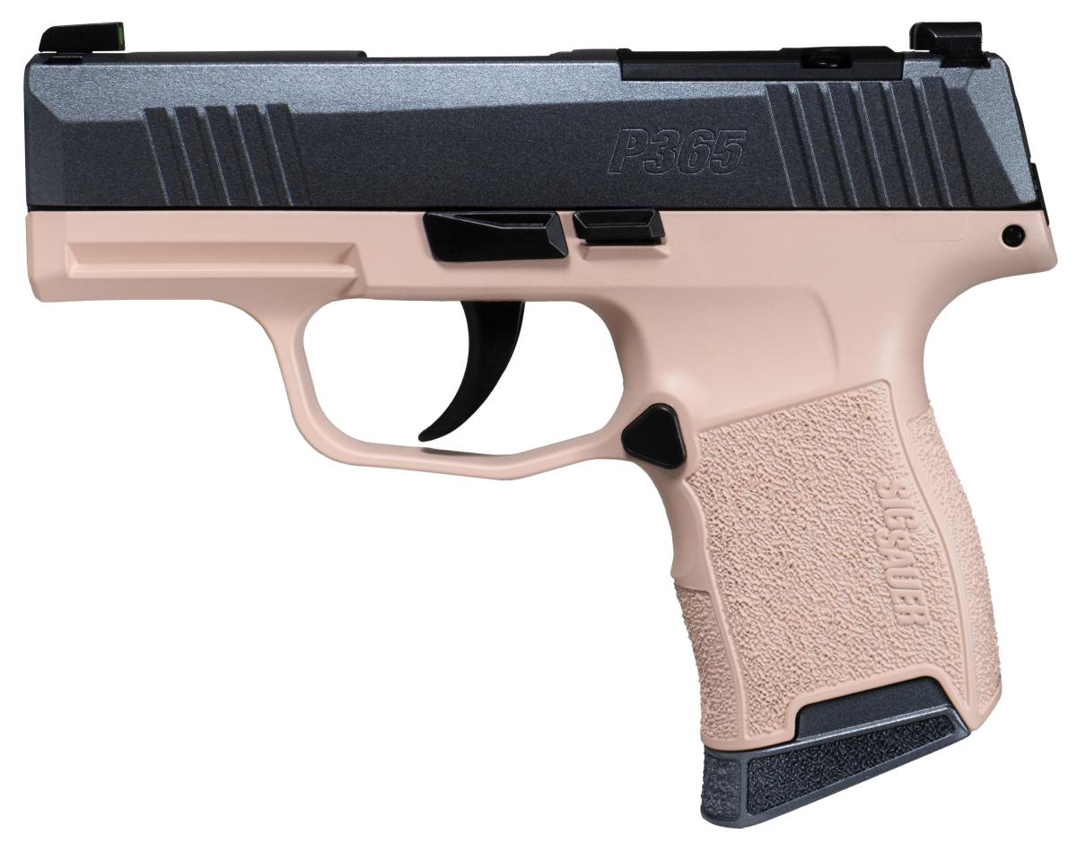 Sig Sauer P365 Shark Coast Tactical Peach Fuzz 9mm