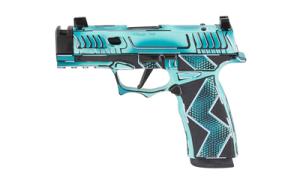 Shark Coast Tactical Sig Sauer P365 XMacro Komodo Anime Black/Blue 9mm