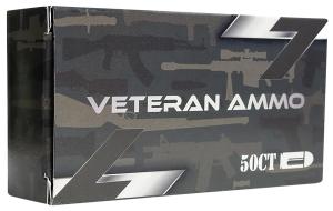 Hyperion Munitions Veteran Ammo 9mm Luger 115 Grain Full Metal Jacket 1160 fps 50 Rd./Box