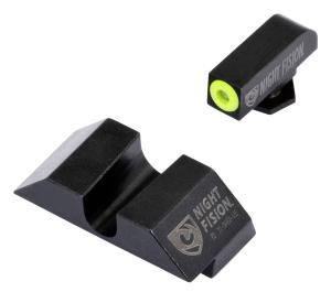 Night Fision Glock 17/19/22/23/24/26/28/32/34 Night Sight Set, Yellow / Blank
