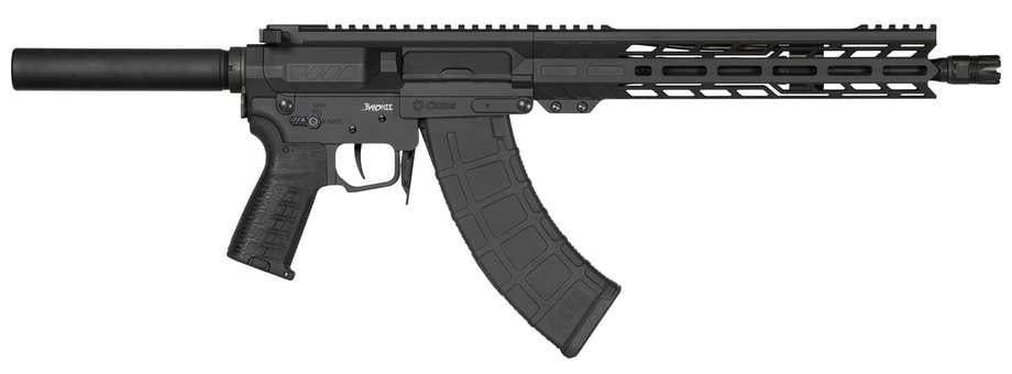 CMMG Banshee MK47 12.5" AR Pistol Tube Black 7.62X39mm