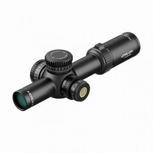 Athlon Optics Helos BTR Riflescope, 1-4.5x24mm, 30mm Tube, Second Focal Plane, Illuminated ATSR3 MOA Reticle, Black, 214101