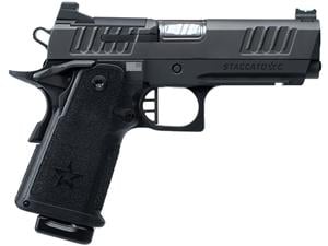 Staccato C OR Full Size 9mm 4" SS 17rd Pistol w/ Flat Trigger
