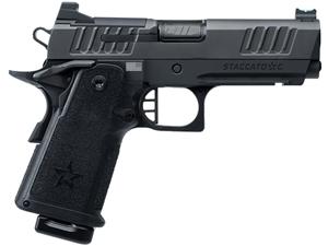 Staccato C OR Full Size 9mm 4" DLC 17rd Pistol w/ Flat Trigger