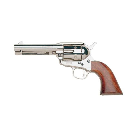 Uberti 1873 Cattleman 5.5" Nickel Walnut 357 Mag, 38 Special