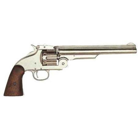 Uberti Schofield 7" Nickel Plated Walnut Grip 45 Long Colt