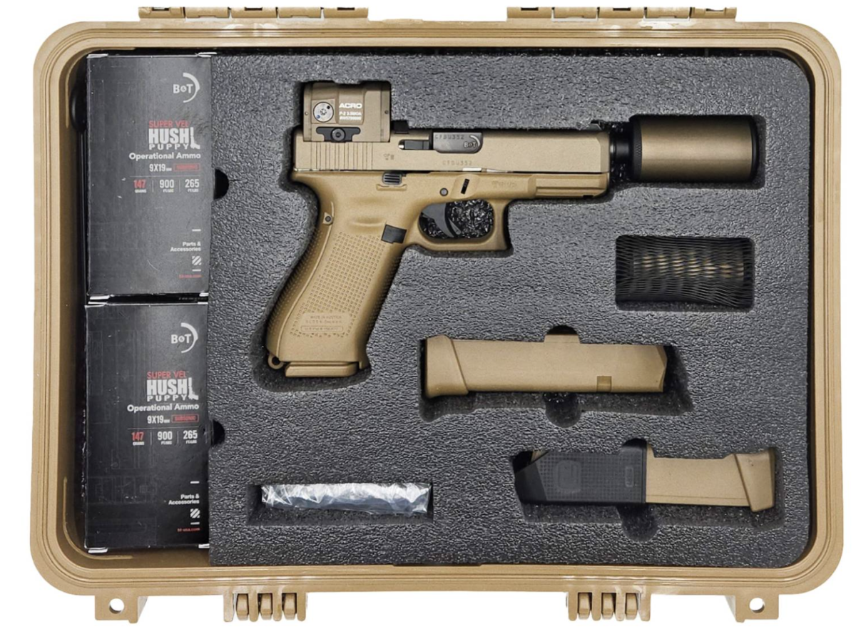 B&T Hush Puppy Glock 19X Complete Kit w/ Acro Red Dot 9mm