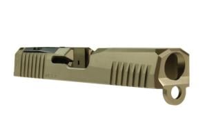 Lone Wolf Arms Glock 19 Dusk Pistol Slide, RMR Cut, Stripped, Flat Dark Earth