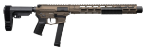 CMMG Zeroed Banshee MkGs Suppressed Pistol - Midnight Bronze NFA 9mm