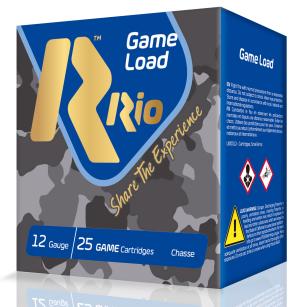 Rio Ammunition SG326 Game Load Super Game High Velocity 12 Gauge 2.75' 1-1/8 oz 6 Shot 25 Bx/ 10 Cs