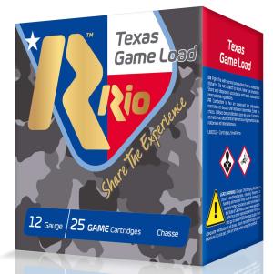 Rio Ammunition TGHV3675TX Top Game Texas Game Load High Velocity 12 Gauge 2.75' 1-1/4 oz 7.5 Shot 25 Bx/ 10 Cs