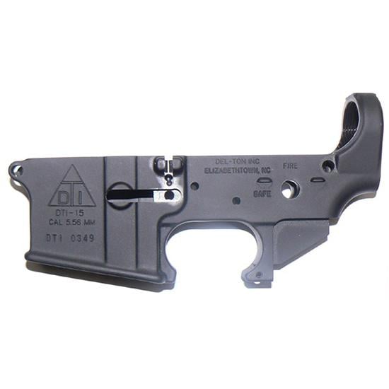 Delton Firearms AR-15 Stripped Lower Receiver Aluminum Black LR100 MULTI-CAL