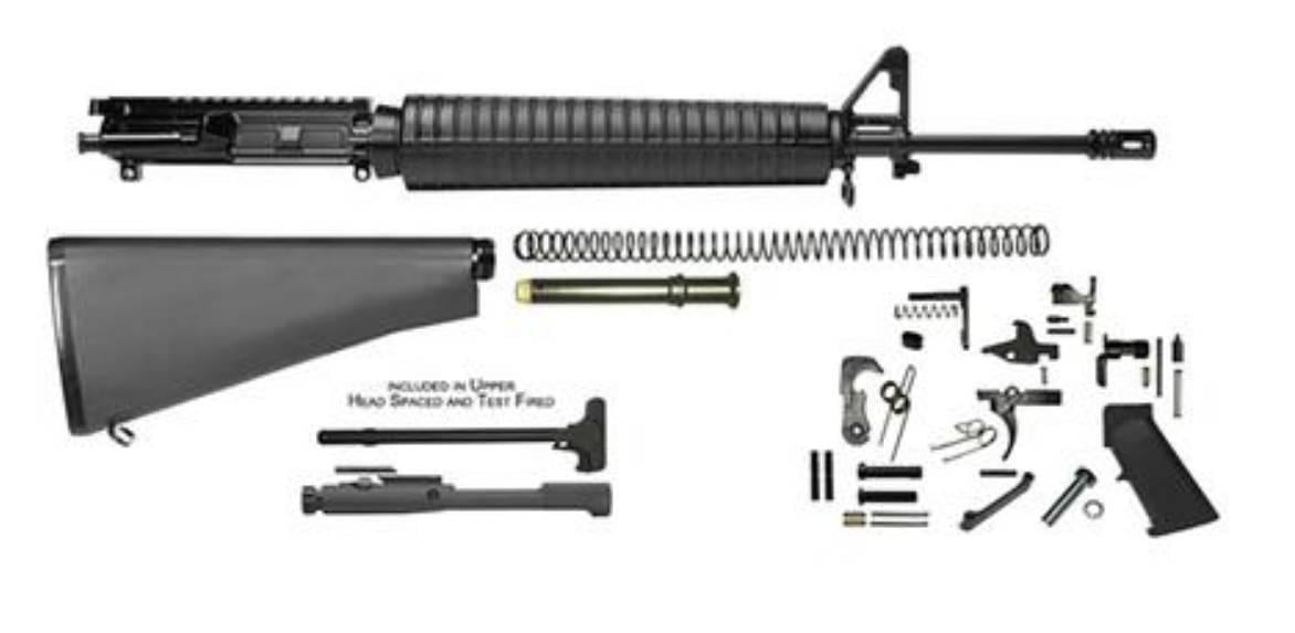 Delton Firearms A2 20in Light Weight Rifle Kit 1:9T