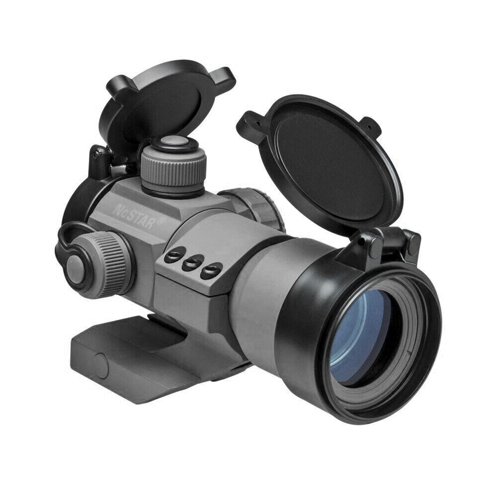 NcSTAR Tactical 1X35mm Red Dot Sight w/Red,Green,Blue Dot, Urban Gray