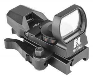 NcSTAR Red & Green Reflex Sight with 4 Reticles and QR Mount