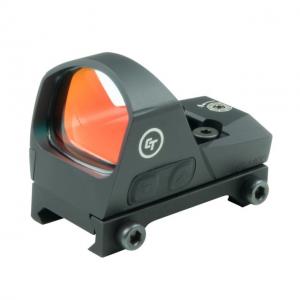 Crimson Trace CTS Compact Electronic Open Reflex Sight for Rifles/Shotguns, 3.25 MOA, Wide FOV, Picatinny Mount, Black