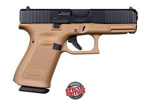 Glock Gen 5 19 Davidsons Dark Earth 9mm