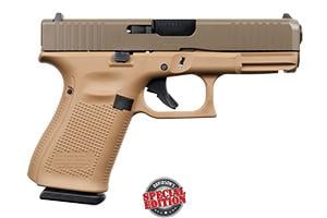 Glock Gen 5 19 Davidsons Dark Earth Patriot Brown 9mm