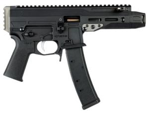 Nemo Arms MNG9MMC Mongoose  9mm Luger 351 580 Black Front Cap Compensator Black Picatinny Rail Receiver Black Grip Ambidextrous